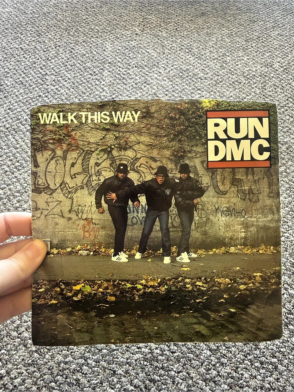 Profile Records Walk This Way / King of Rock 7-inch single 7-Inch Vinyl Single